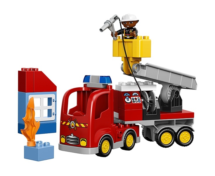 Lego 10592 duplo fire truck on sale