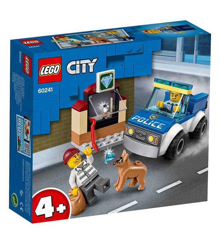 LEGO City 60241 Полицейский отряд с собакой: 899 ₽, артикул № 36207870 |  Интернет-магазин kari