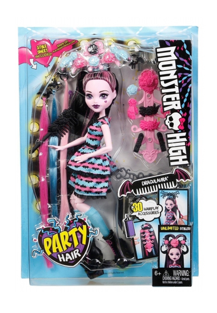 Кукла Дракулаура Стильные прически Monster High