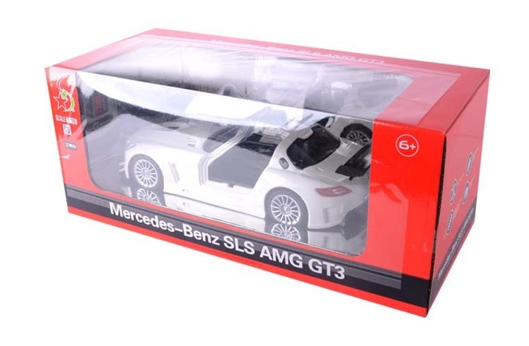 Машина Mercedes Benz SLS AMG GT3 на р/у белая 1:16: 599 ₽, артикул №  41430180 | Интернет-магазин kari