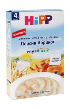 ХИПП каша 250г рисово-кукурузная c пребиотиками персик-абрикос: 190 ...