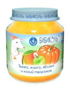 Пюре Бибиколь Тыква, манго, яблоко, 125 г.: 89 ₽, артикул № 78705160 ...