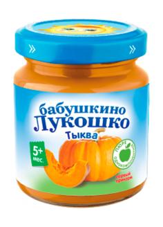 Бабушкино Лукошко - пюре тыква, 5 мес., 100/6: 19 ₽, артикул № 79049212 ...