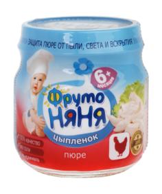 Пюре ФРУТОНЯНЯ Цыпленок 80гр: 39 ₽, артикул № 79145242 | Интернет ...
