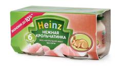 Пюре Хайнц 80г*2шт нежная крольчатинка б/соли с 6 мес ст/б: 127 ...