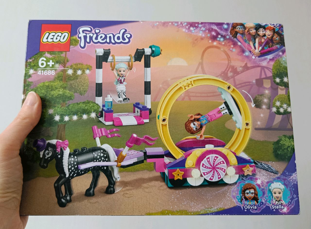 LEGO Friends 41686 Волшебная акробатика: 1599 ₽, артикул № 36201410 |  Интернет-магазин kari