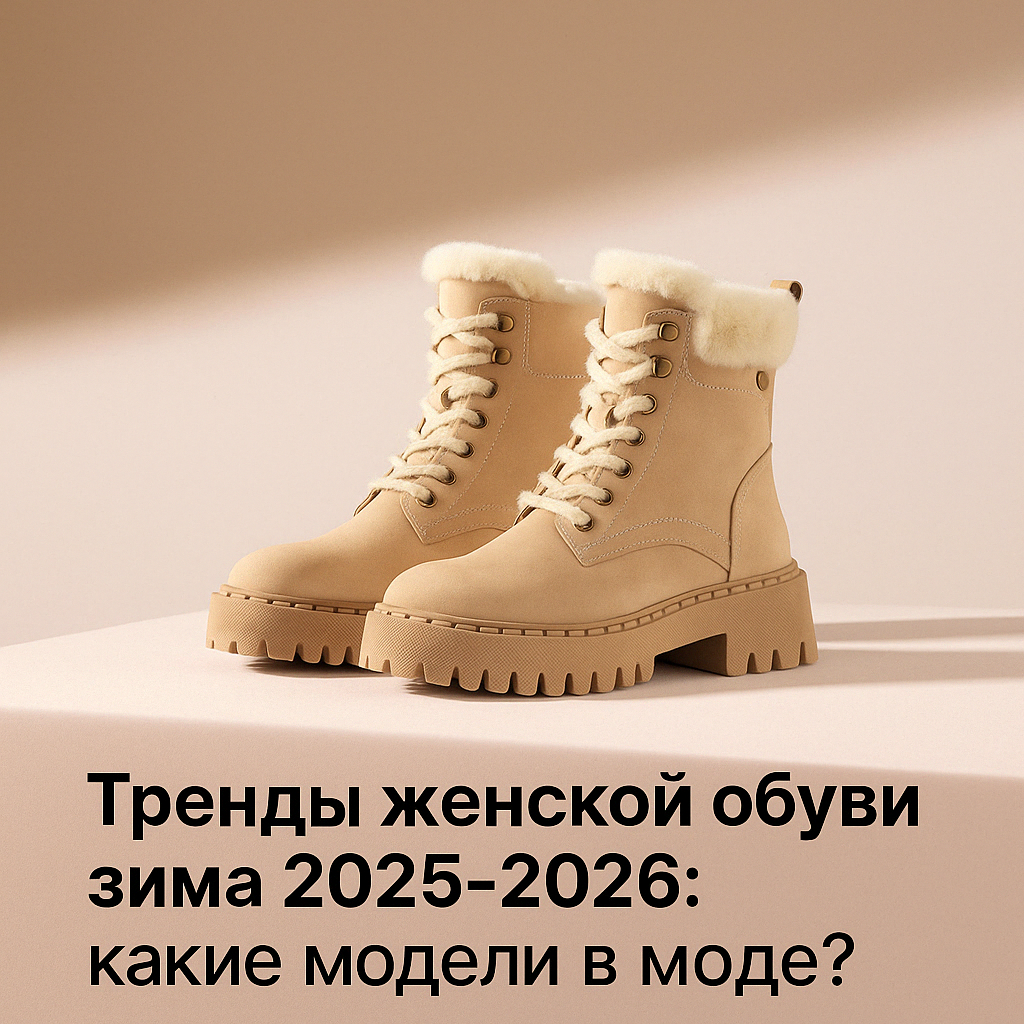 Тренды женской обуви зима 2025-2026: какие модели в моде?