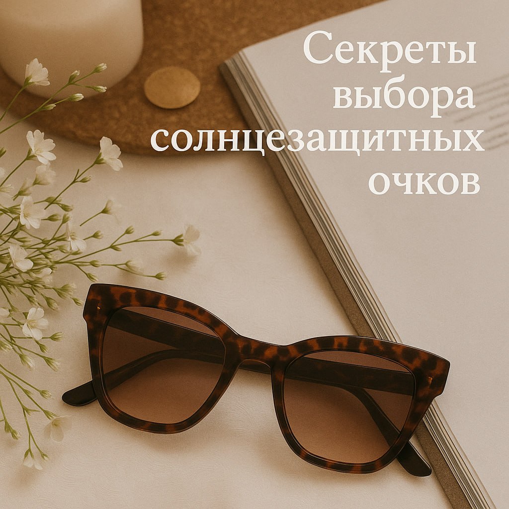 Секреты выбора солнцезащитных очков для женщин и мужчин